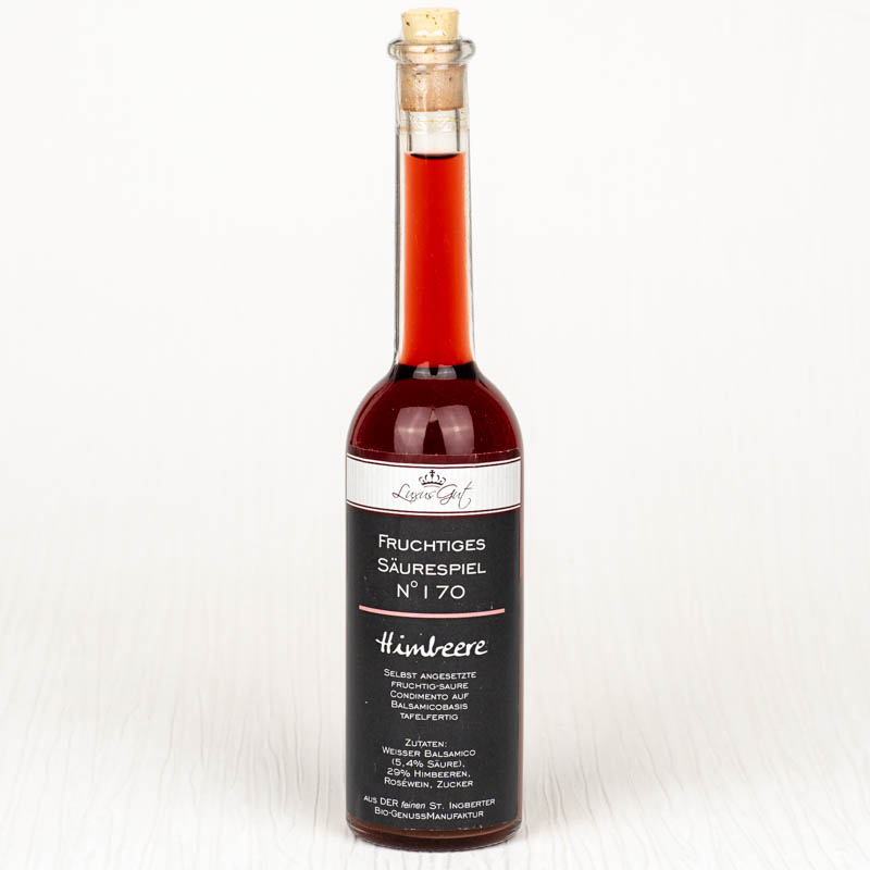 Himbeer-Condimento auf Balsamicobasis