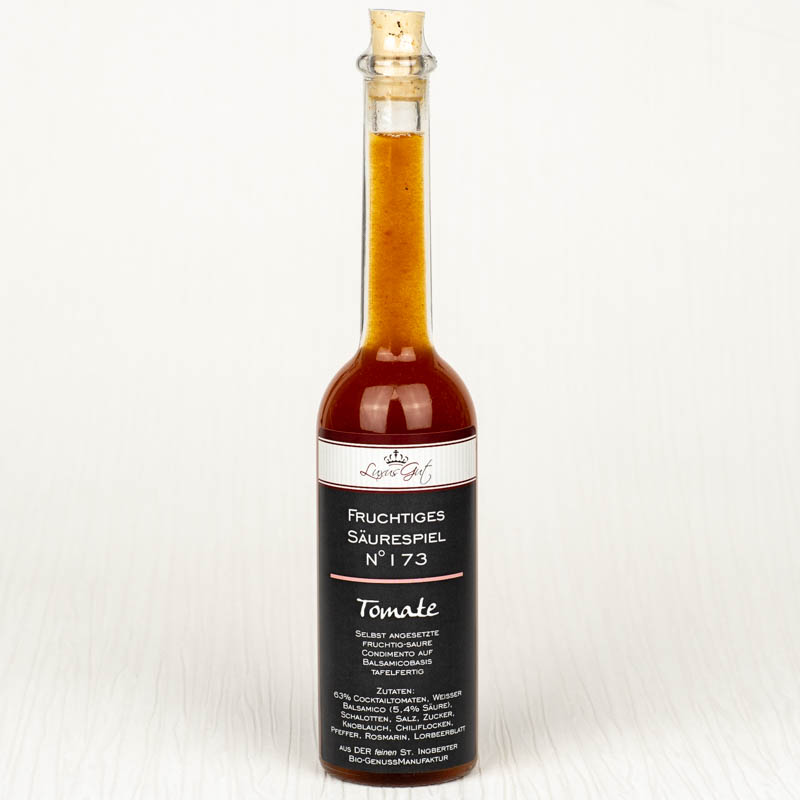 Tomaten-Condimento auf Balsamicobasis